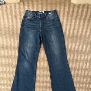 Just Black Denim Distressed Bootcut Jeans Size 29